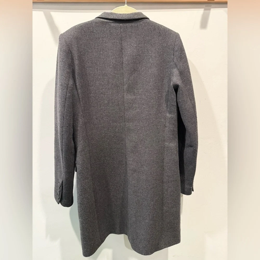 Reformation Grey Long Blazer - Picture 2 of 6